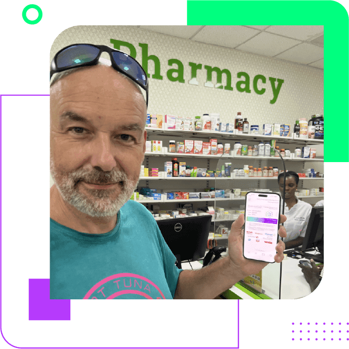 XRPH Savings Card used at US pharmacy checkout