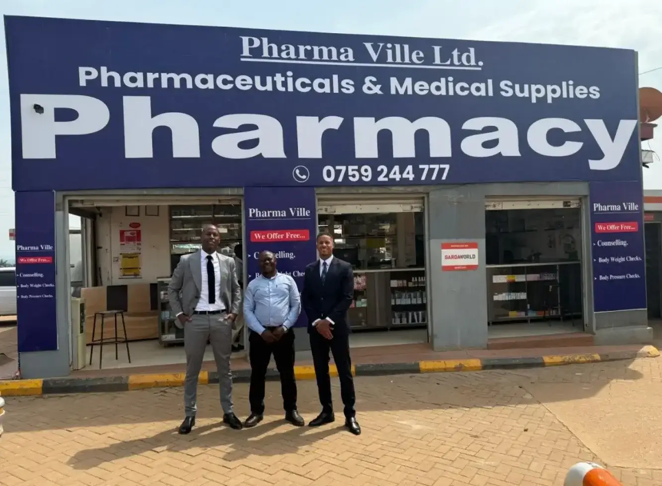 XRP Healthcare acquired Pharma Ville, a pharmacy chain in Uganda (Supplied)